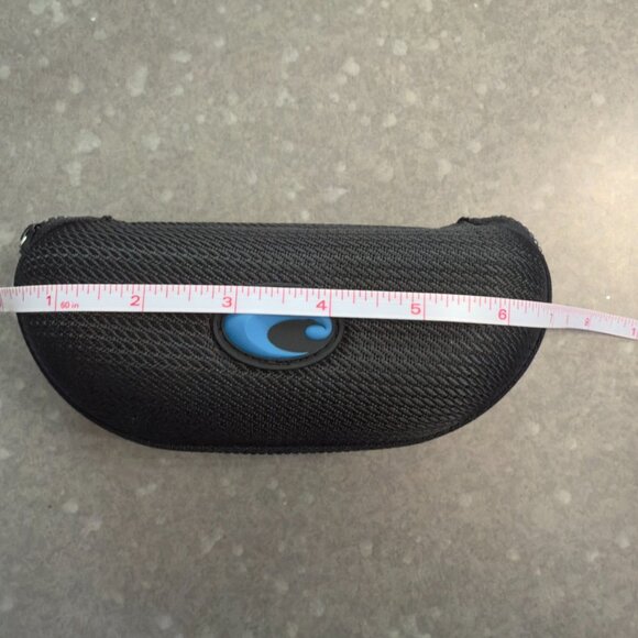 Costa Sunglasses Hard Case – Black with Blue Wave Logo - Picture 5 of 6
